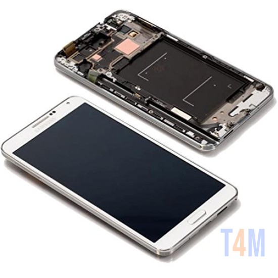 TOUCH+DISPLAY+FRAME SAMSUNG GALAXY NOTE 3 N9005 BRANCO